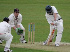 Dougie batting